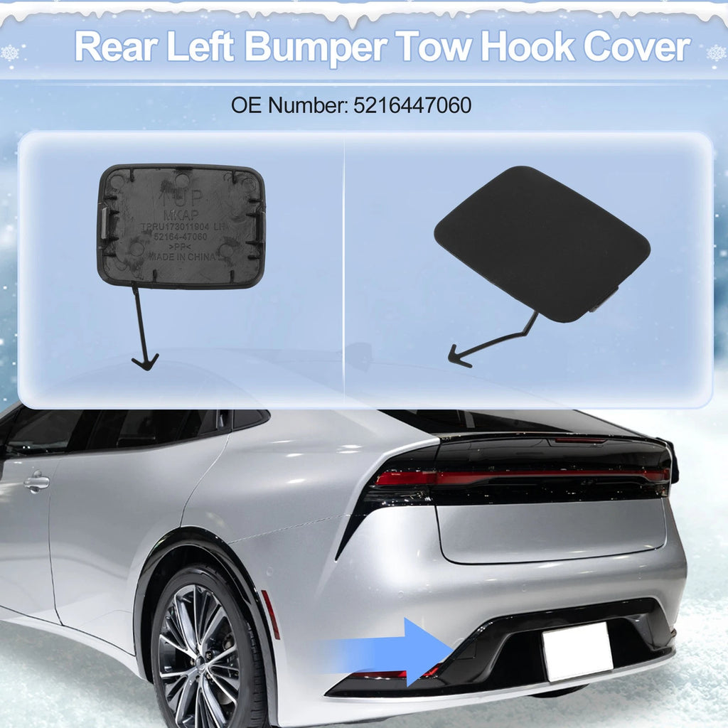 Car Tow Hook Cover Cap Left Rear for Toyota Yaris 2003-2005