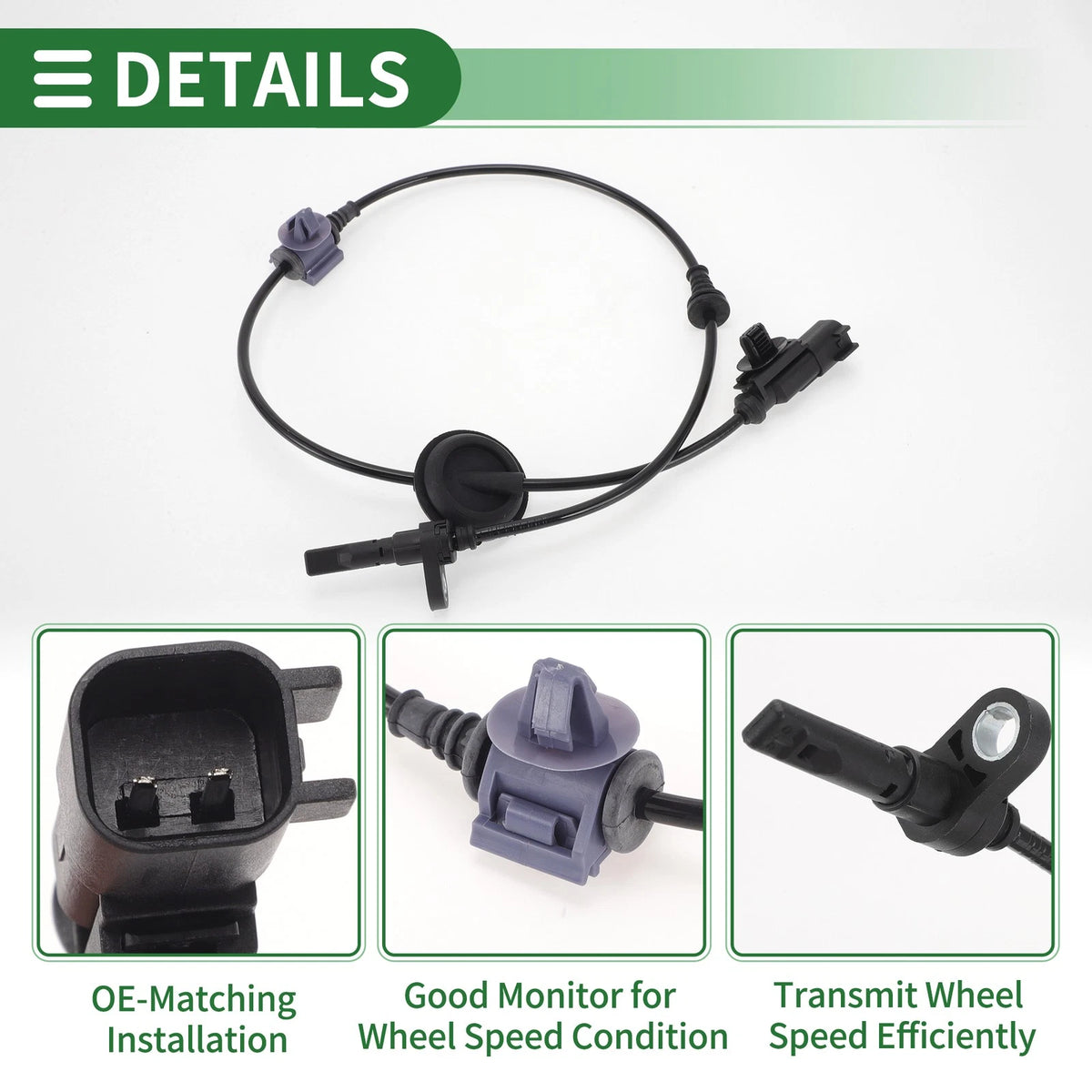 ABS Wheel Speed Sensor No. 90766356 for Buick Excelle XT (2009–2013)