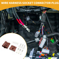 3 Pin Waterproof Wire Harness Socket Connector Plug for Car Boat RV (1 Set)
