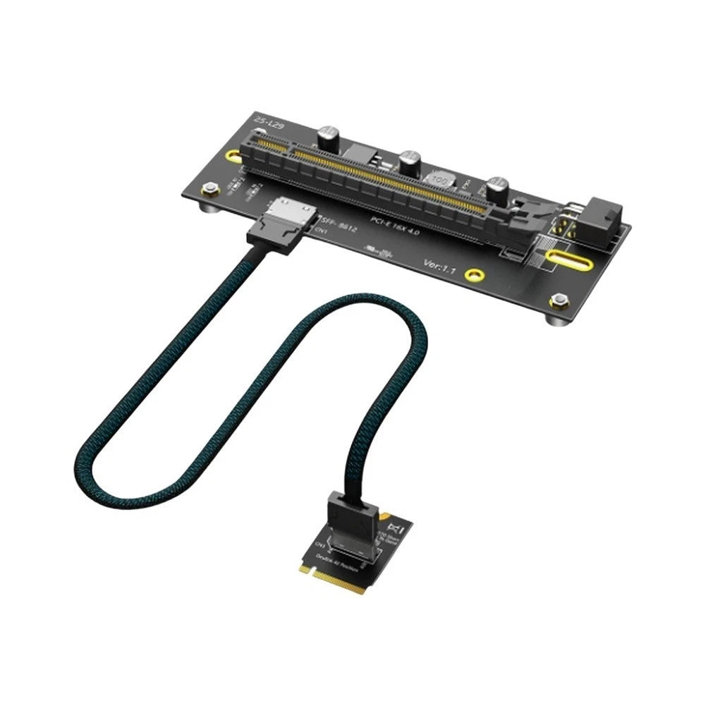 Oculink SFF-8612 Adapter for M.2 NVMe Key M Slot with 50cm Cable