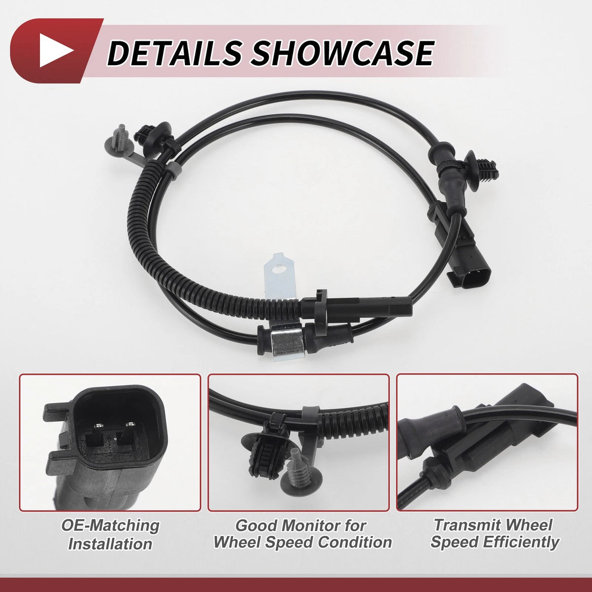 ABS Wheel Speed Sensor for Ford Mustang (2015–2020) FR3Z2C204A