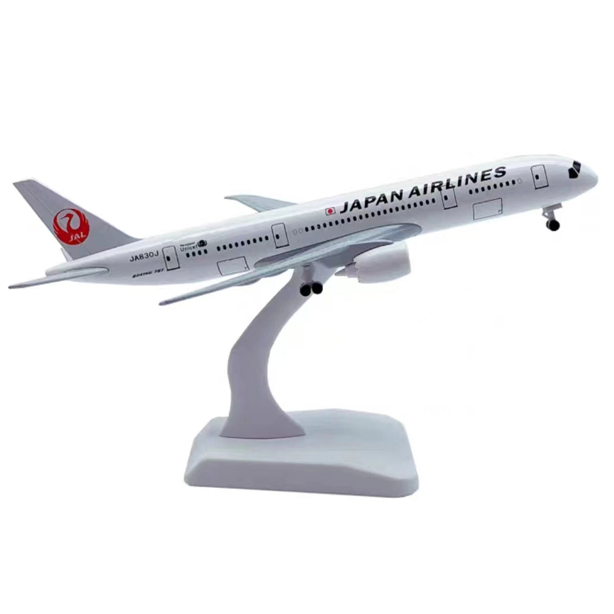 Diecast Model Plane for B787 (1:300 Scale)