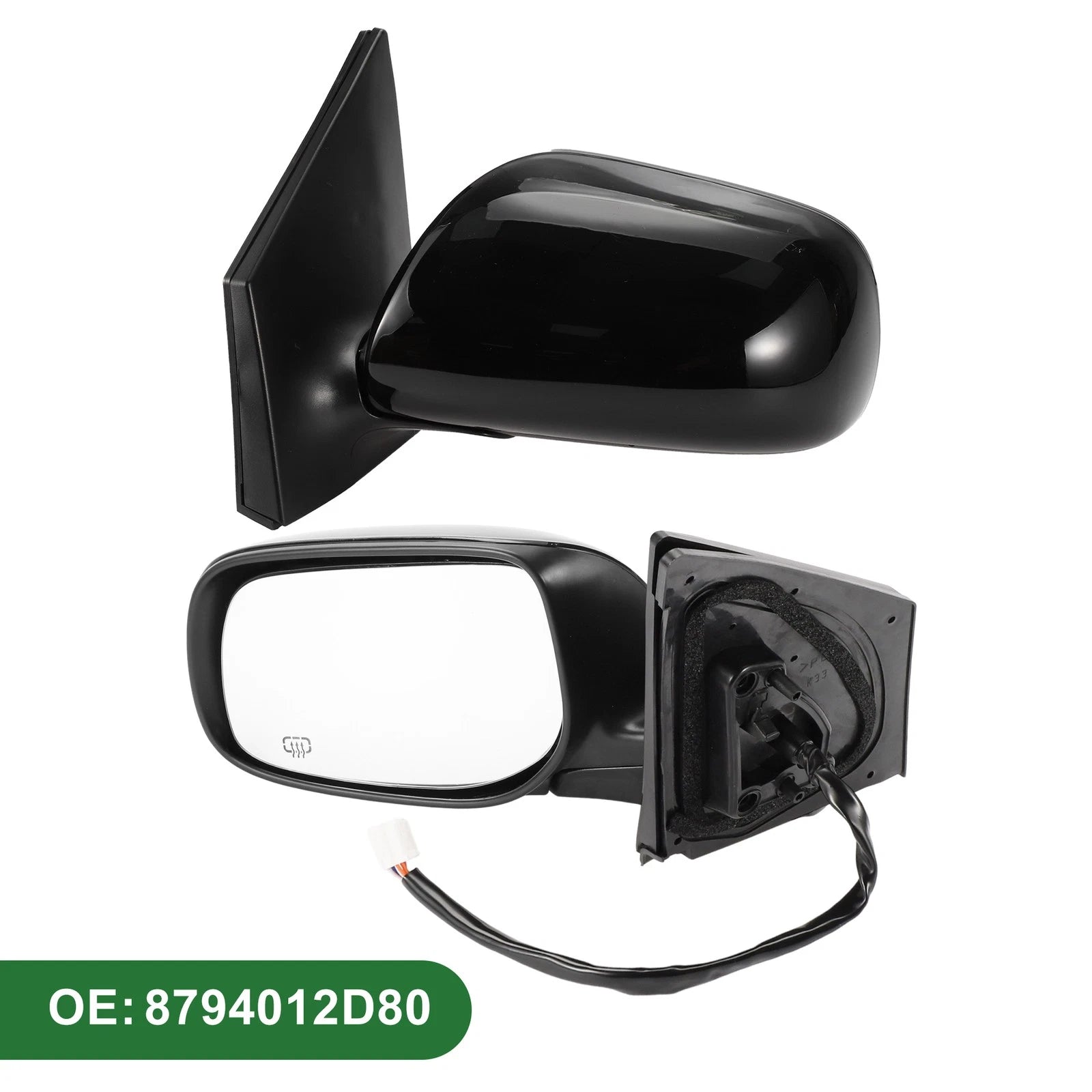Left Side Door Mirror Replacement for Toyota Corolla (2009–2013) Manual Fold