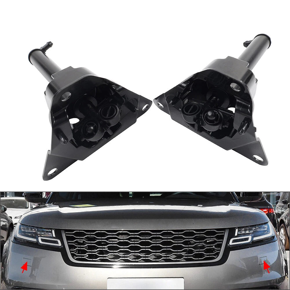 Pair Headlight Washer Nozzle LR102048 LR102049 for Range Rover Velar (2018–2021)