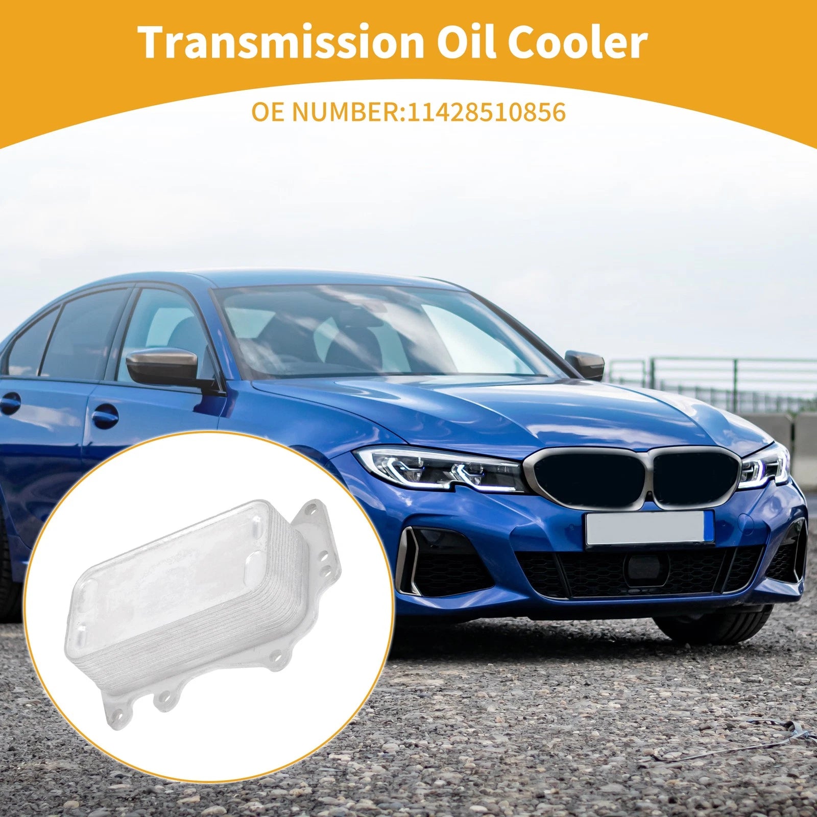 Engine Oil Cooler for BMW 3 Series 2012–2019 Replacement Transmission Cooler