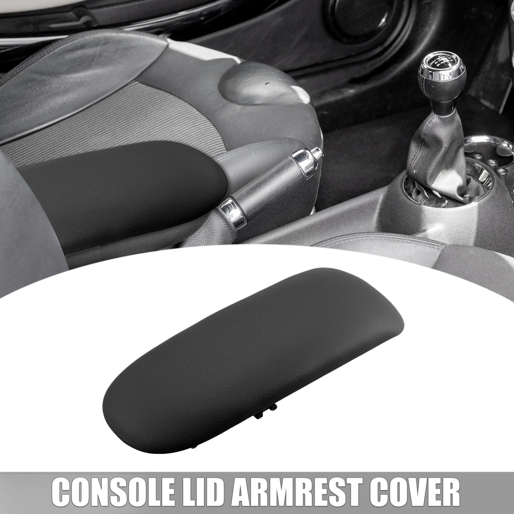 Center Console Armrest Cover Replacement for BMW Mini Cooper (2002–2008) Faux Leather
