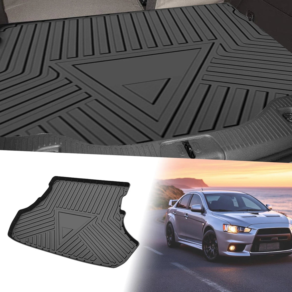 TPE Rear Cargo Liner Flat Face for Mitsubishi Lancer (2008–2017) 1 Pc