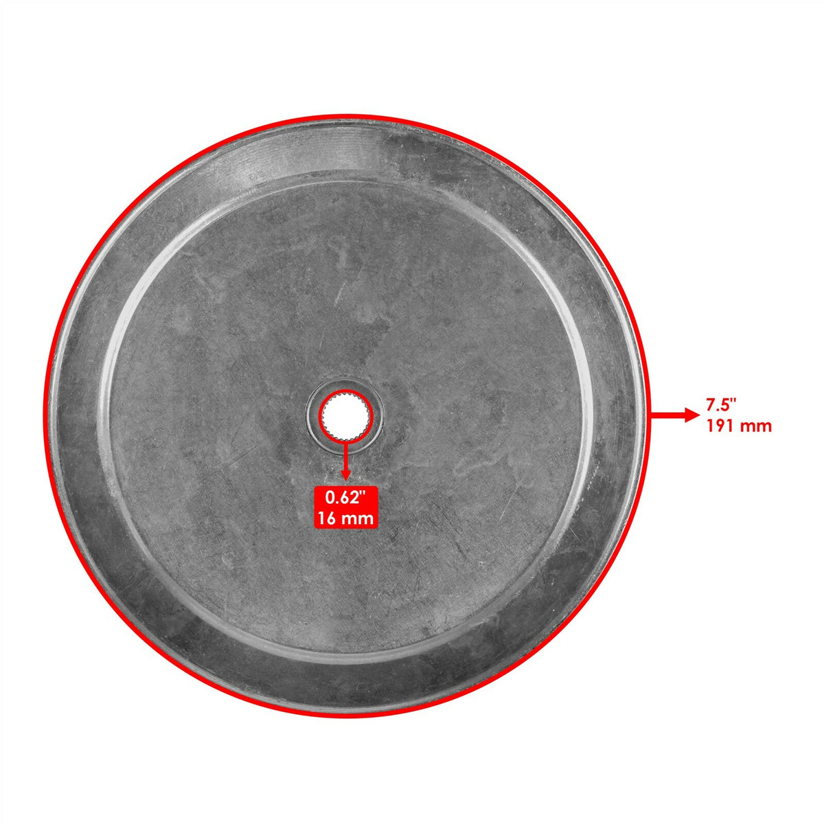 Spindle Pulley Heavy Duty Replacement for Murray 91951 30 Inch Deck (2005–2010)