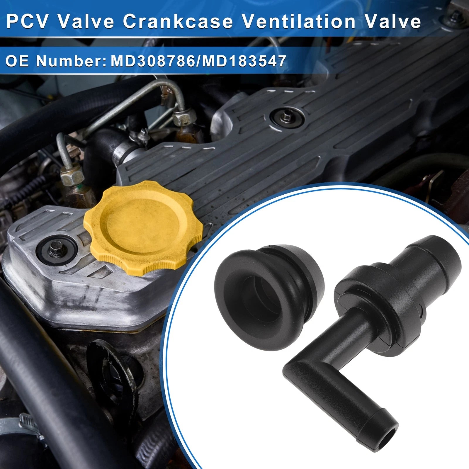 PCV Valve Replacement for Mitsubishi Montero (1993–2003)