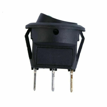 4Pcs LED Dot Light Round Rocker Switch for Auto Boat