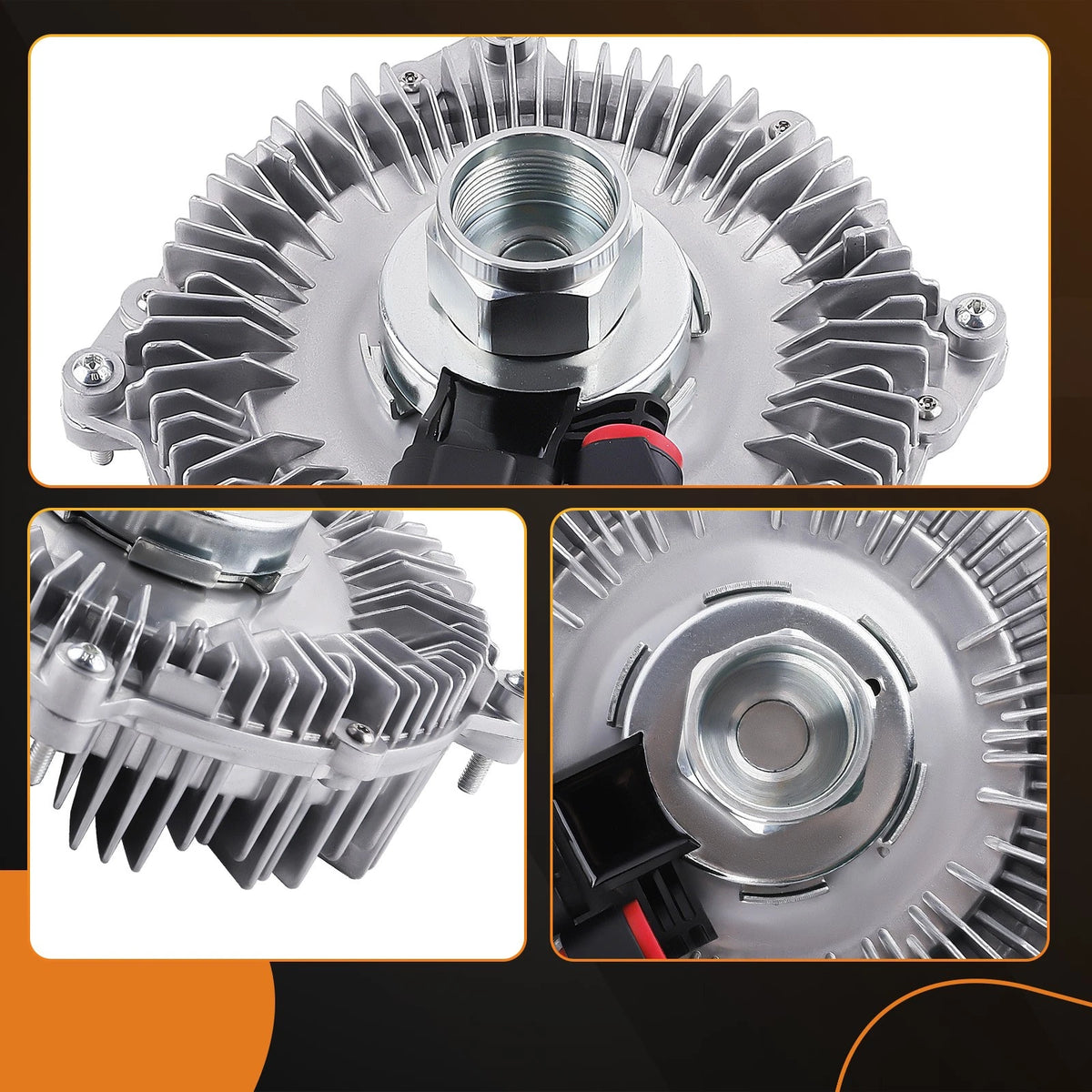 Cooling Radiator Fan Clutch for Ram 2500/3500/4500/5500 (2013–2018) 52014729AC
