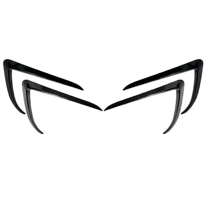 Front Fog Light Eyebrow Cover Trim for Tesla Model X (2015–2020)