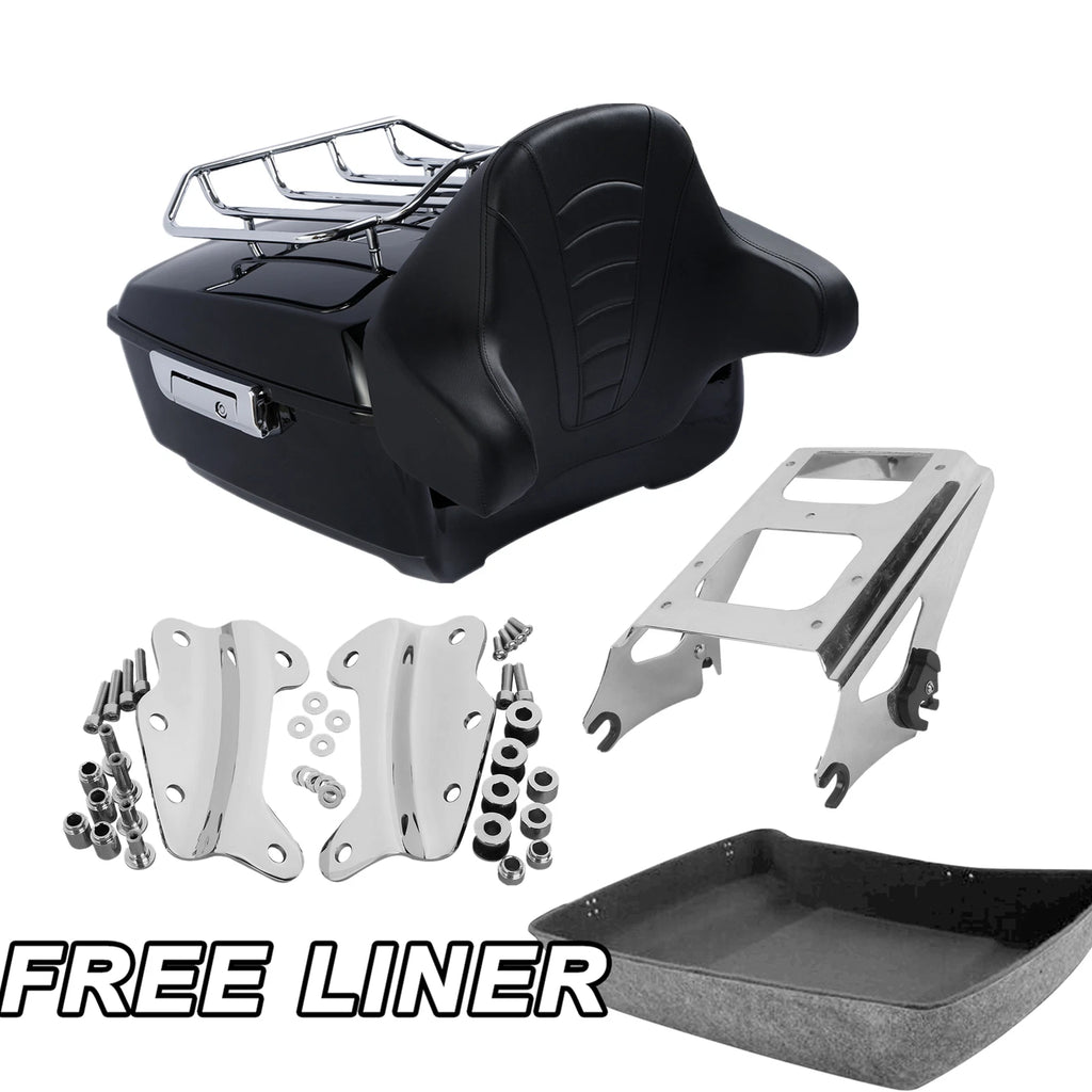 Trunk Pad Mount Rack Docking Kit for Harley Electra Road Glide (2009–2013)