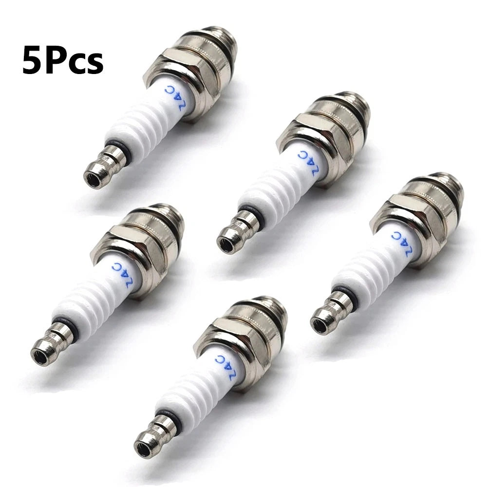 5Pc Spark Plug for 49cc-80cc 2-Stroke Engine Motorized Bicycle