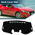 Dashboard Dash Cover Mat Replacement for Mazda 2 Demio 2007–2014