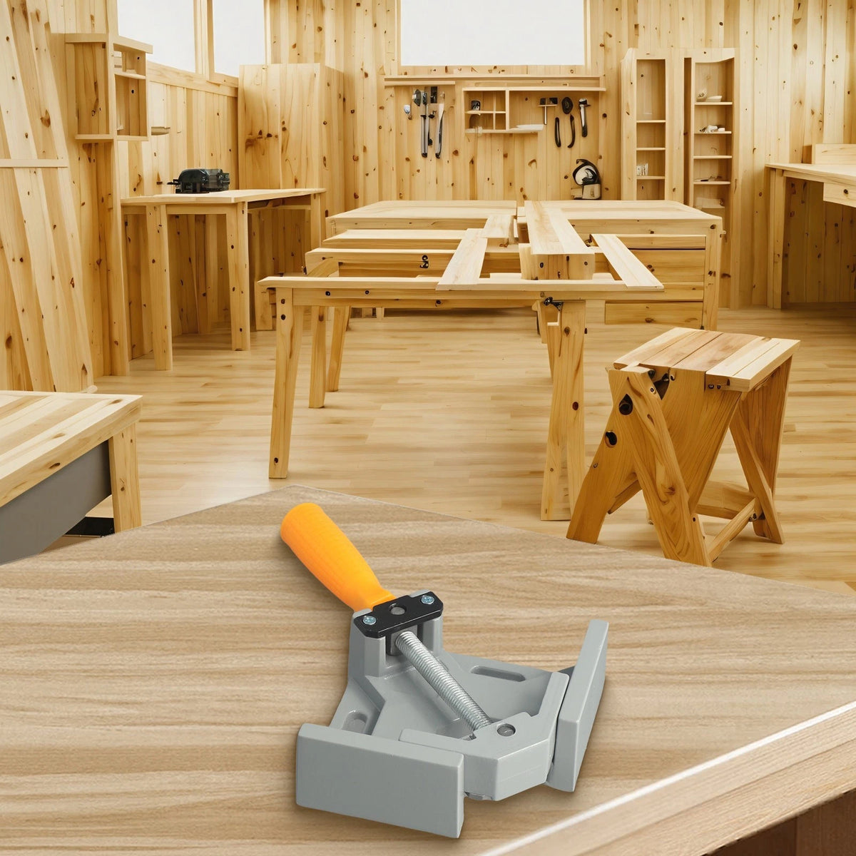 Right Angle Clamp for Multi-Function Workpieces