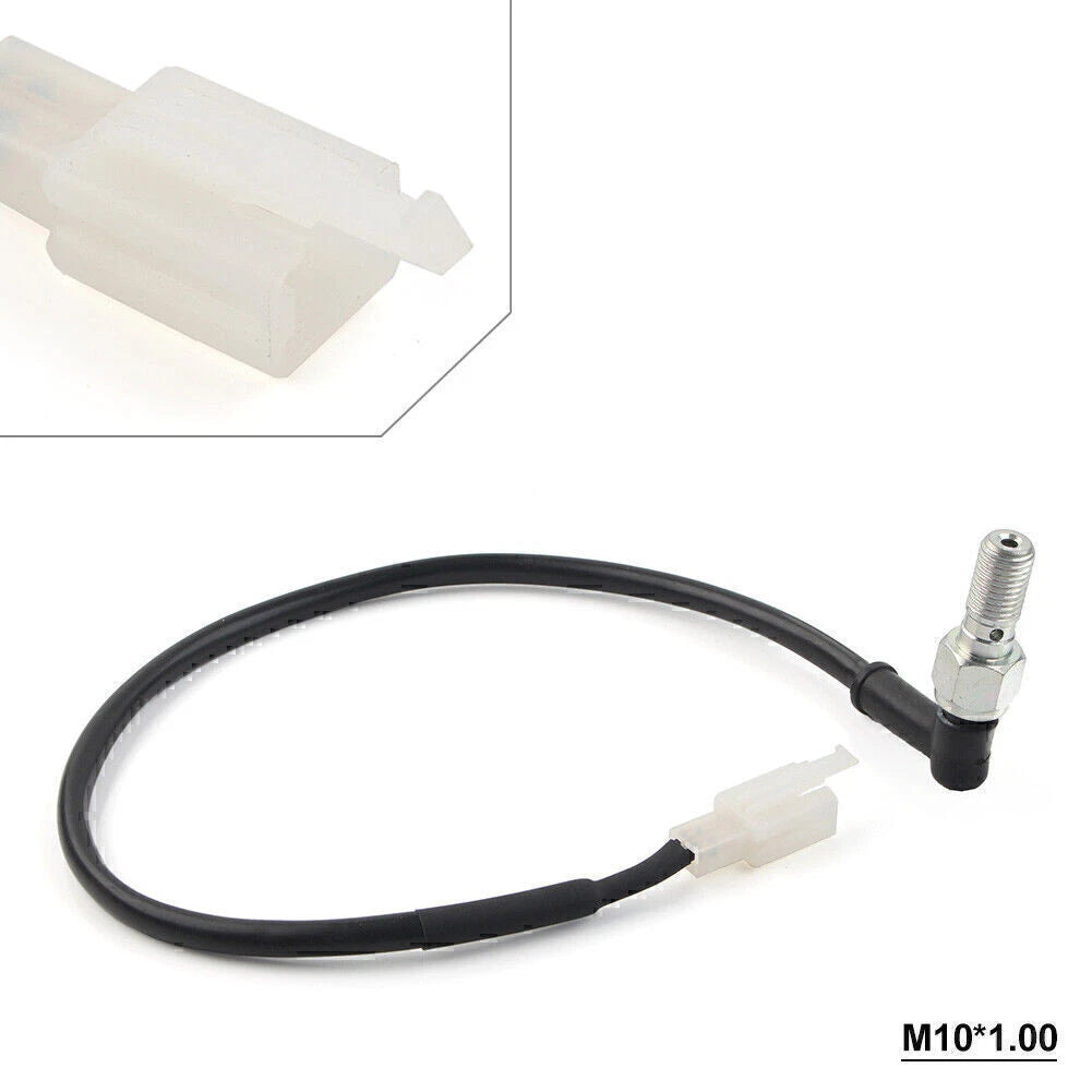 Hydraulic Brake Light Switch Bolt M10 for Motorcycle/ATV (1.0/1.25mm)