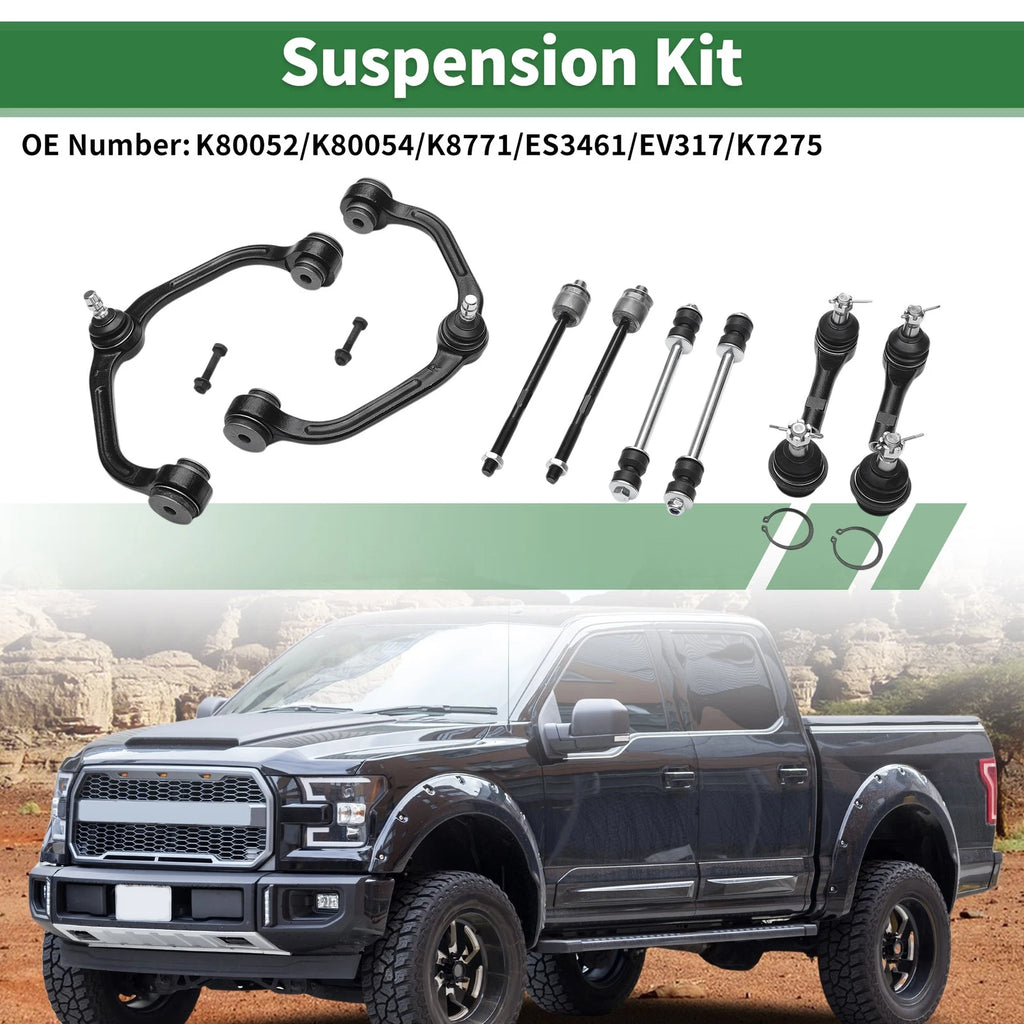10 Pcs Front Upper Control Arms Replacement for Ford Ranger 2WD (1998–2011)