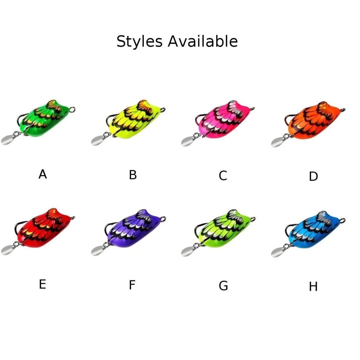 Topwater Frog Lure for Bass and Snakehead (4cm, 5g, Weedless)