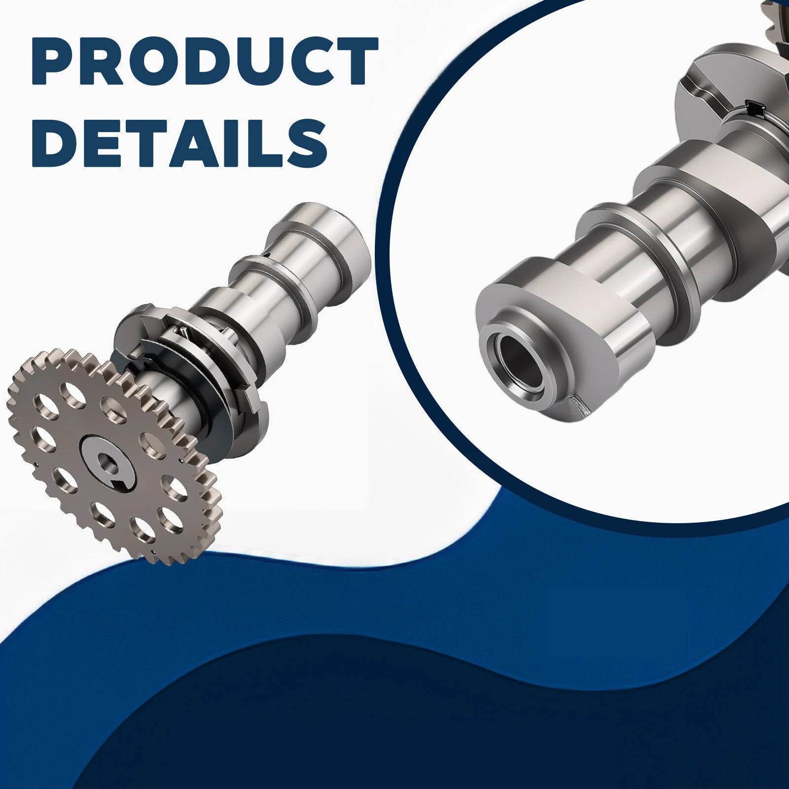 Camshaft Set for Kawasaki KFX400 (2003–2006) 12710-33H00 12720-33H00