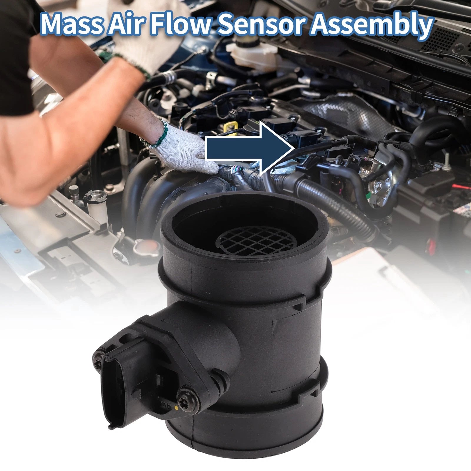 Mass Air Flow Sensor Assembly 55187718 for Opel Astra G (1998–2009)