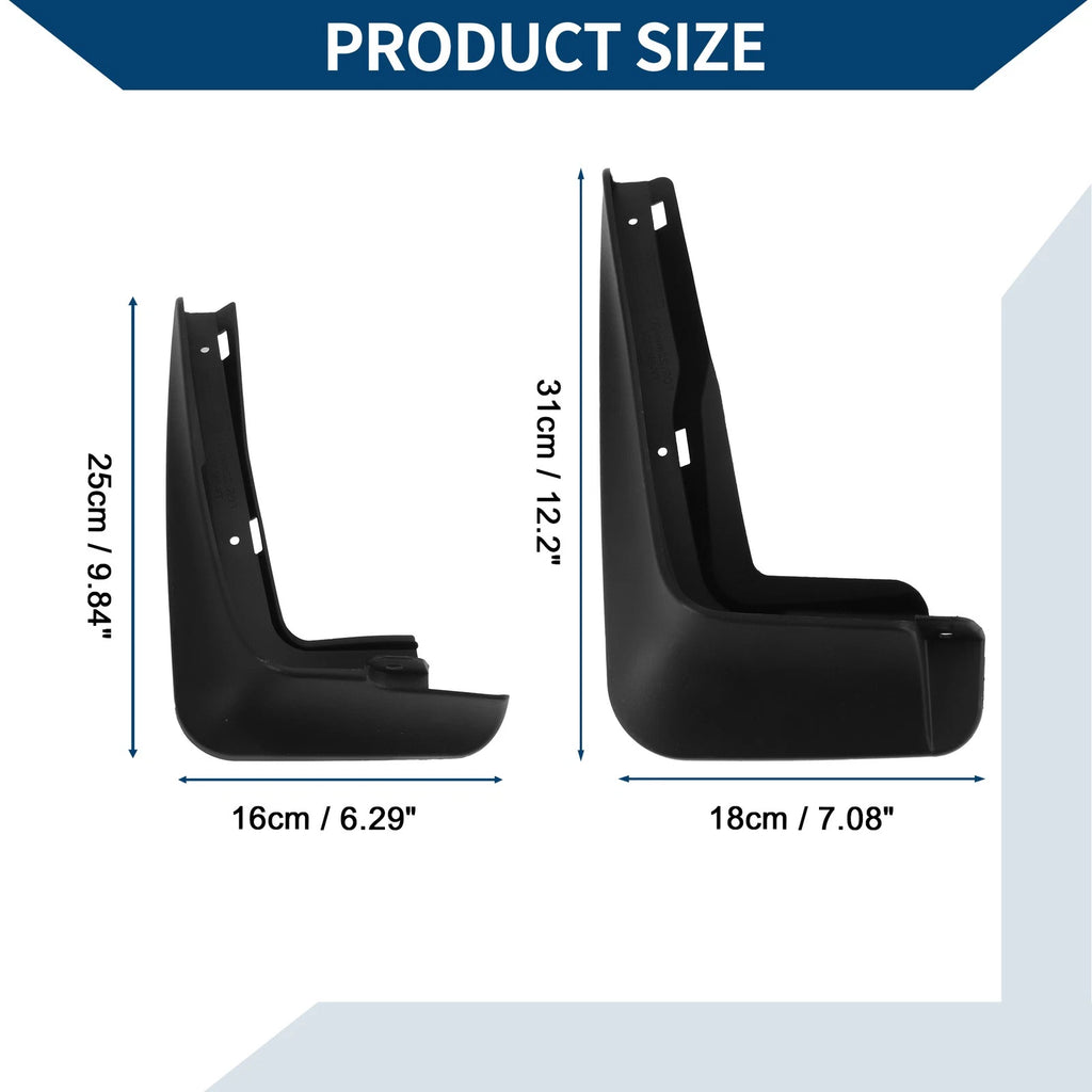 Mud Flaps Splash Guards 1 Set Mud Guards for BMW Mini Cooper (2022–2024)