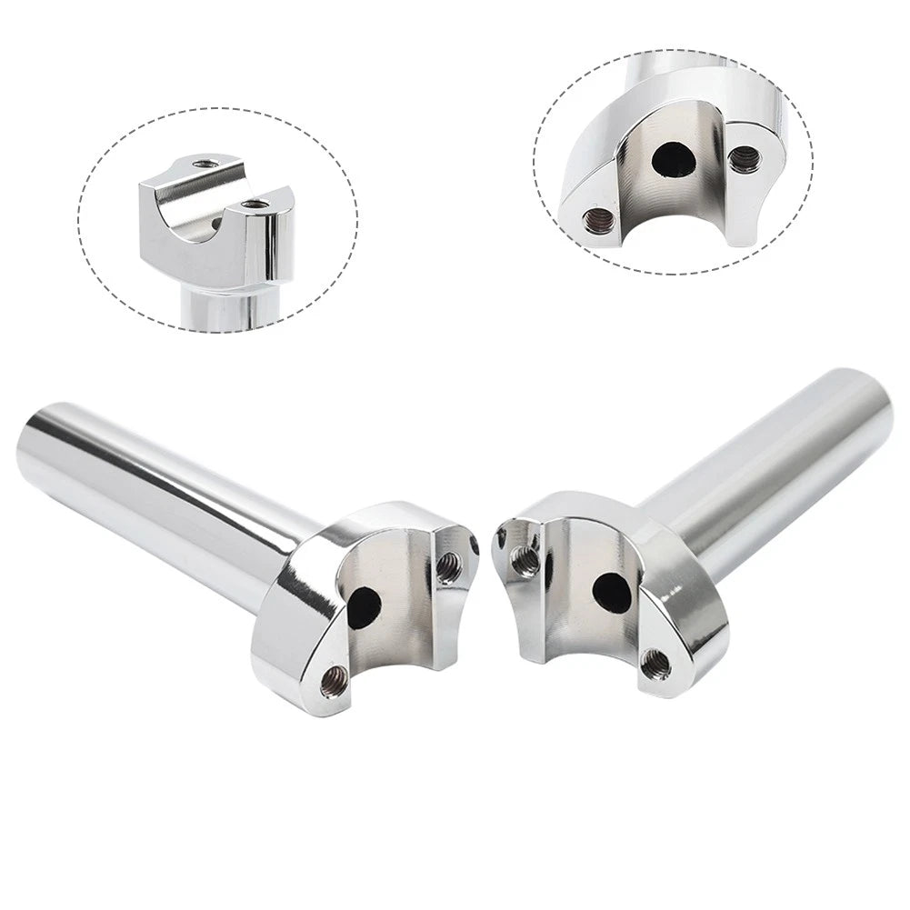 6.5" Straight Handlebar Risers for Harley Dyna Low Rider Super Glide (1" Bar)
