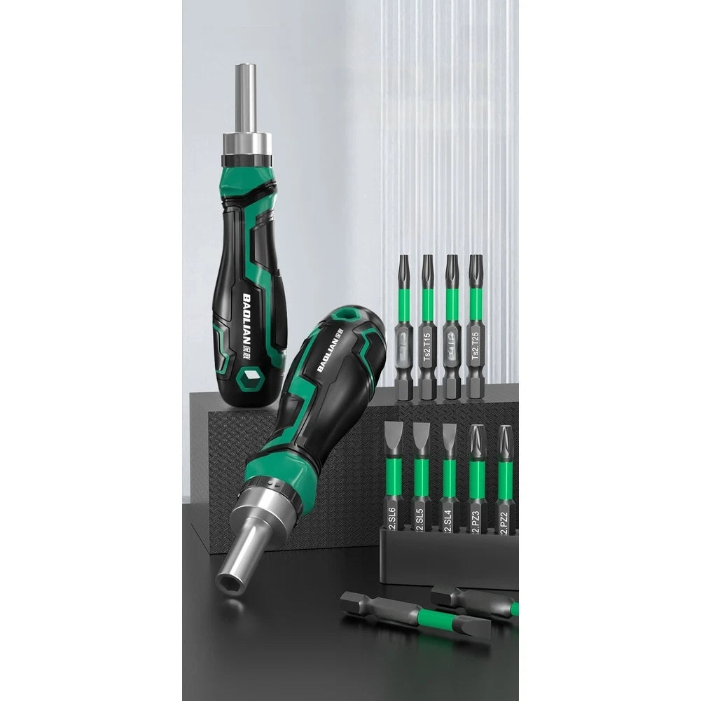 30 Piece Screwdriver Bit Set for Phillips Hex Torx