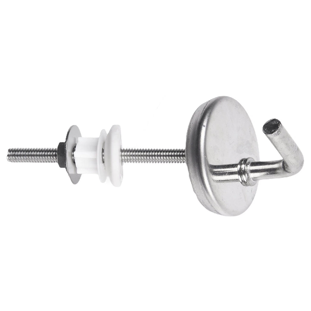 2X Rust Proof Stainless Steel Toilet Seat Hinge with Mounting Accessory