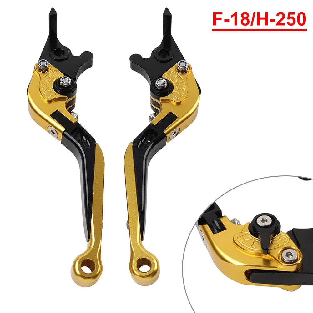 Folding Brake Clutch Levers for Honda CB599 CB600 Hornet (1998–2006)