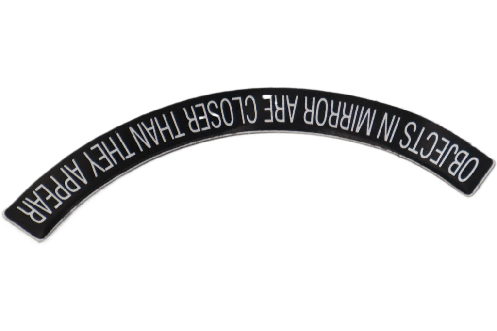 Mirror Decal Label N0163.9 for Buell