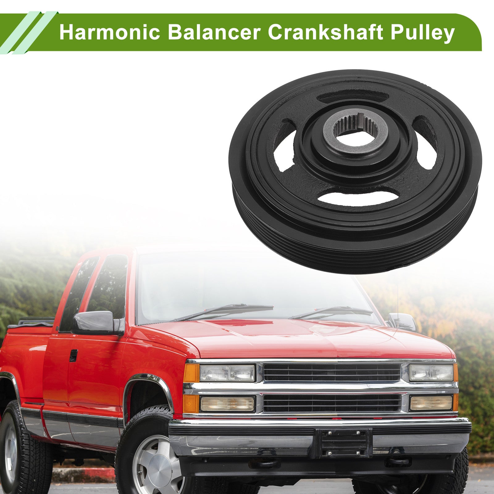 Engine Harmonic Balancer Crankshaft Pulley Replacement for Honda Accord (2008–2012)