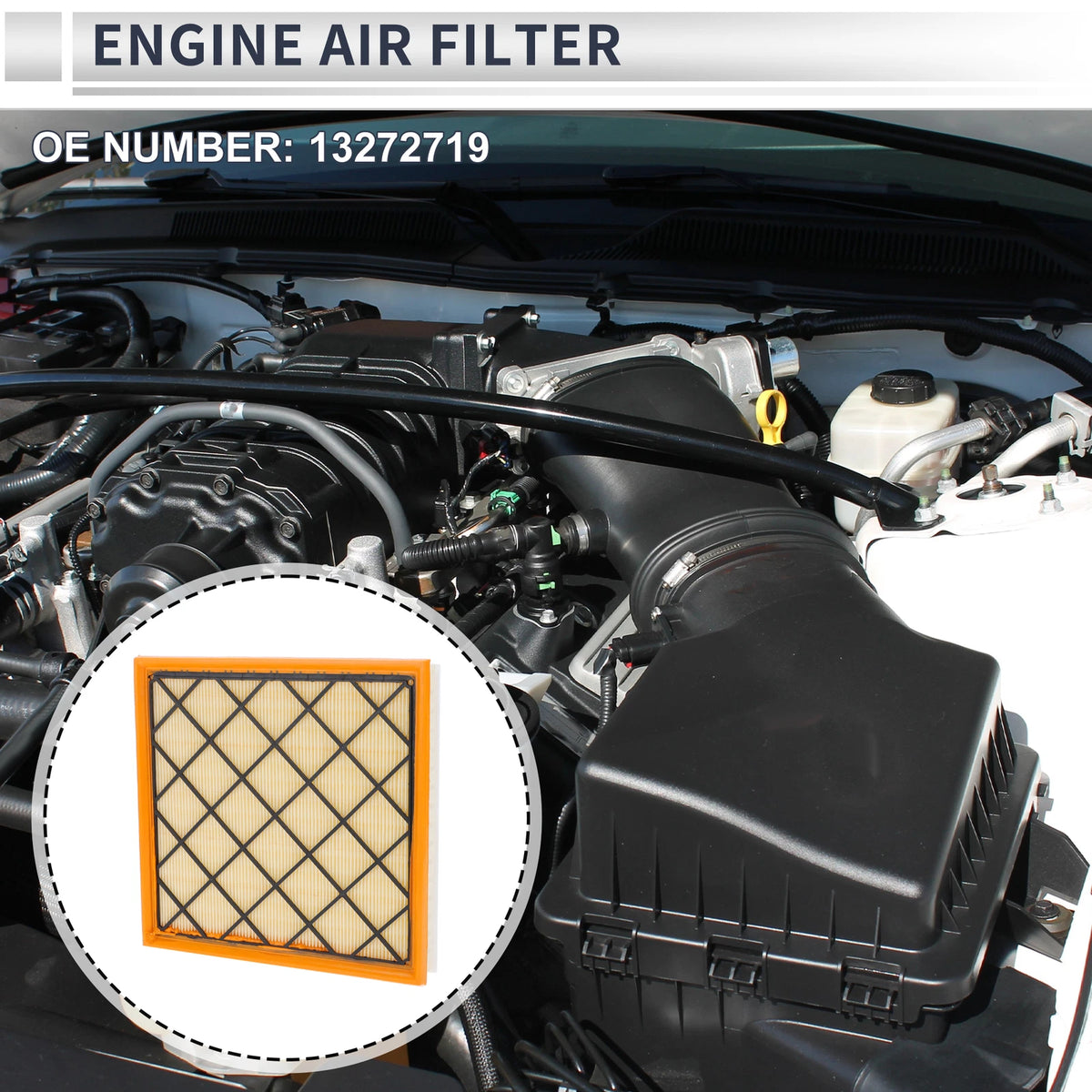 Car Engine Air Filter No. 13272719 for Chevrolet Cruze (2011–2016)
