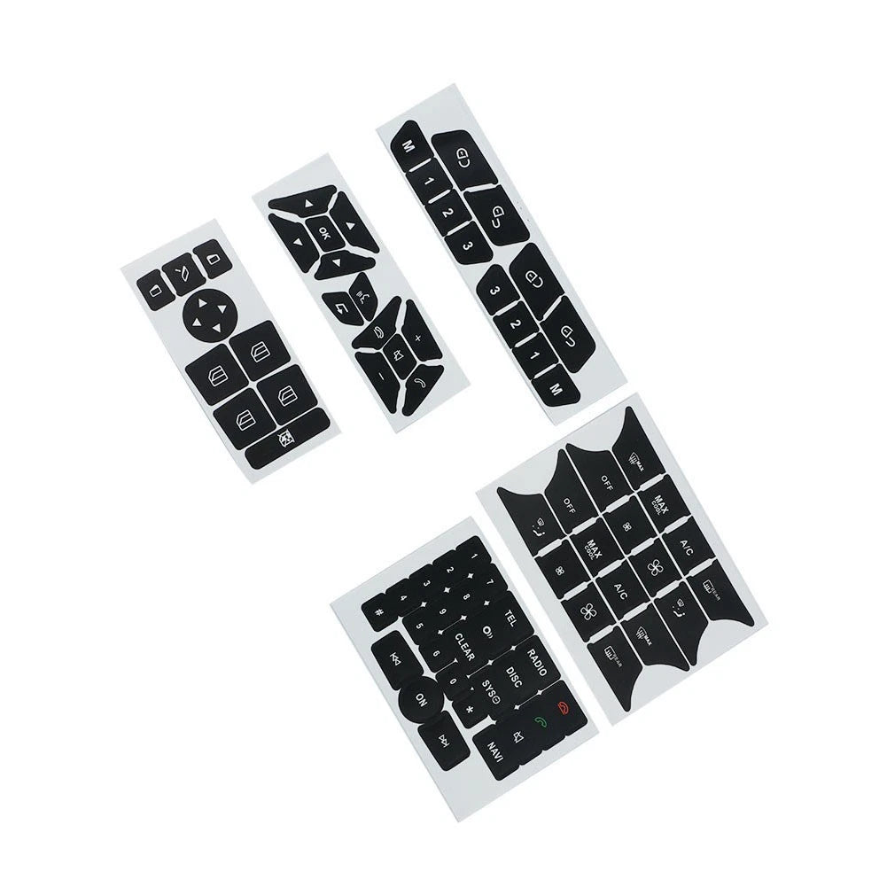 Button Repair Stickers for Mercedes 2007-2014
