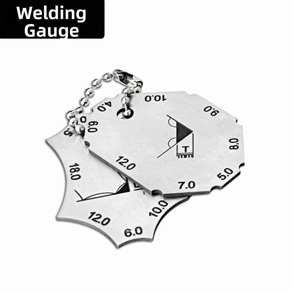 Right Angle Weld Gauge for Stainless Steel Welding Inspection (4.0mm-18.0mm)