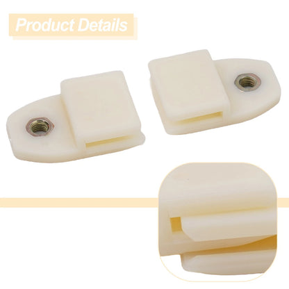 Set of 4 Glass Channel Clips for (U26)