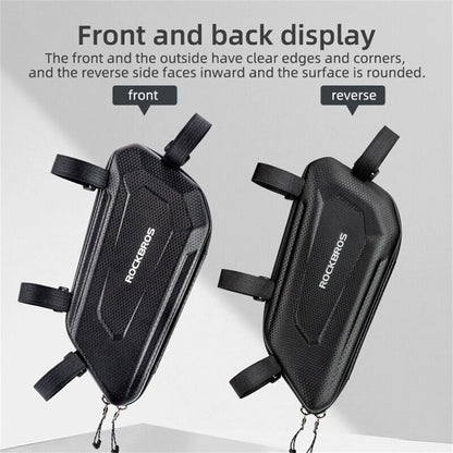 Set of 2 Hard Shell Side Storage Bags for Motorcycle (Left+Right)
