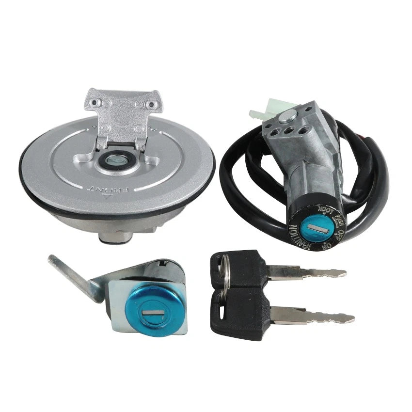 Fuel Tank Cap & Ignition Key Switch Set for Honda CBF125 (2009–2013) 35010-KWF-950