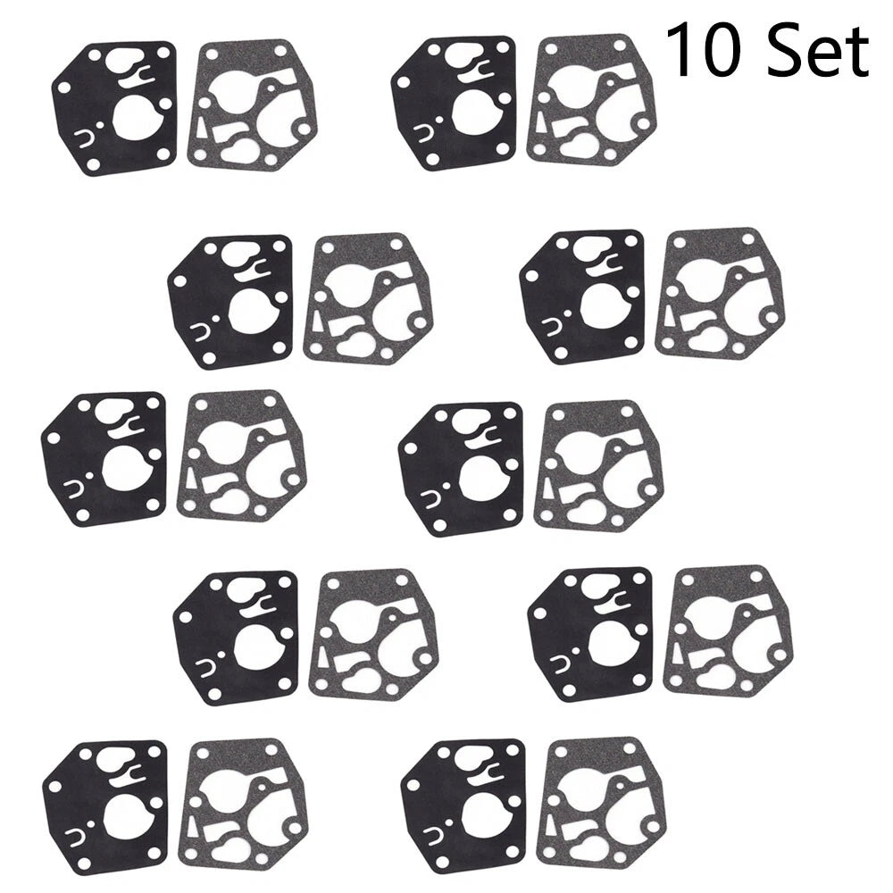 Set of 10 Carburetor Diaphragm Repair Kit for B&S 495770 795083 5083H 5083K