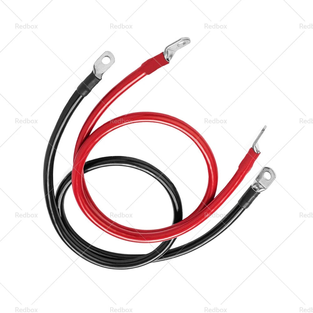 Battery Joiner Connector Lead for 12V Systems (50cm, 100 Amp, Red/Black)