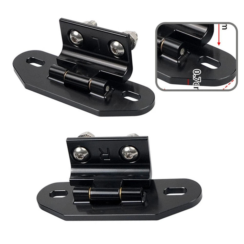2pcs Hatch Opening Mechanism Hinges for Firebird (1982–1992) Solid Mount Base