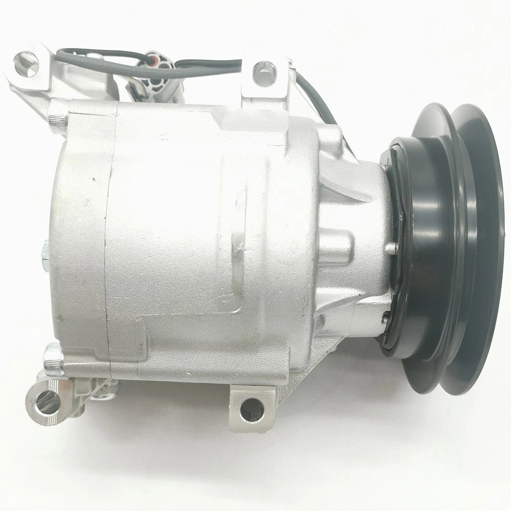 Denso A/C Compressor SCSA06C for Kubota L M Series (6A671-97110, 6A671-97114)