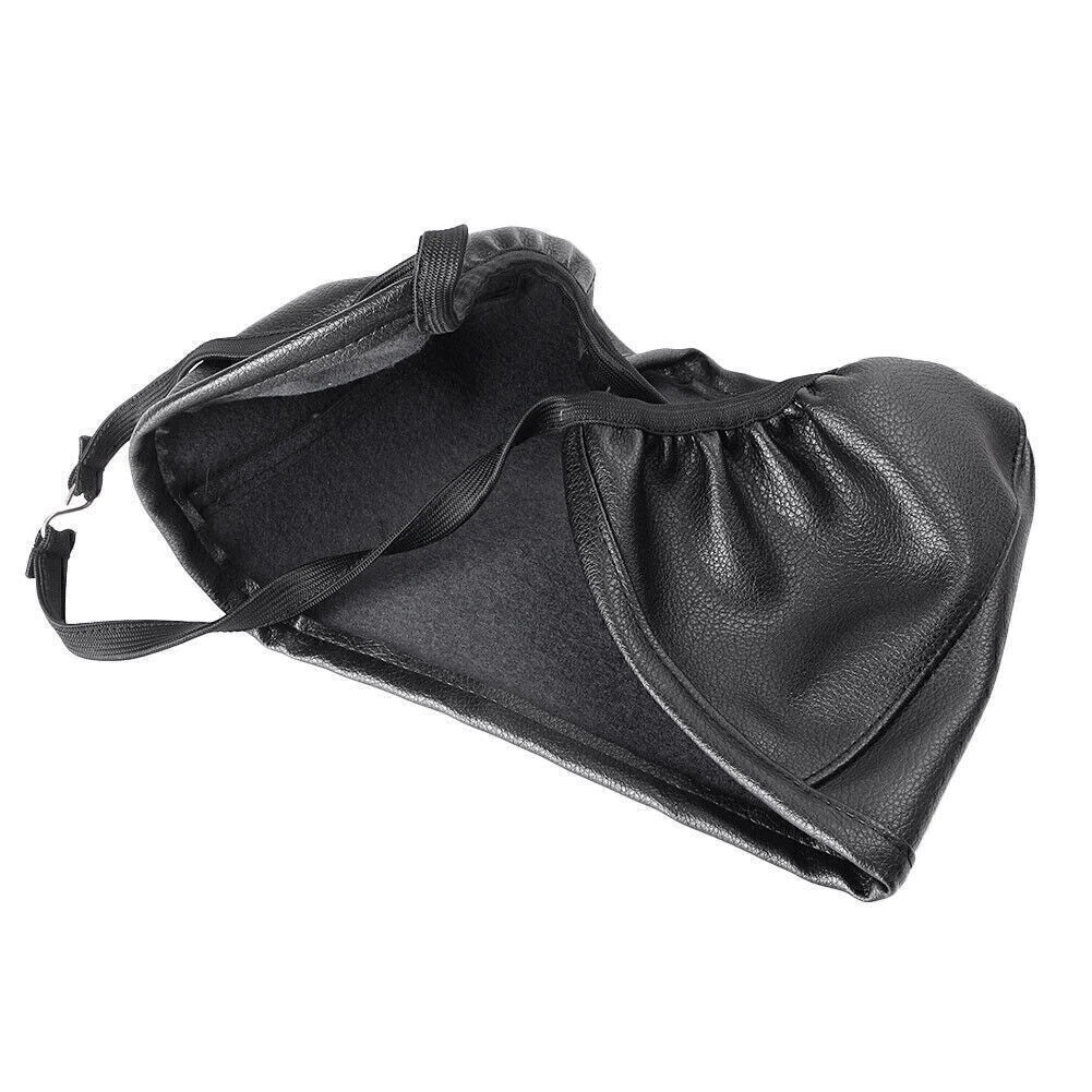 Motorcycle Fuel Tank Bra Shield for Harley Dyna (2004–Present) Black