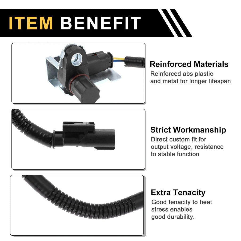 ABS Wheel Speed Sensor Replacement for Dodge Ram 1500 2500 3500 (2013–2024)