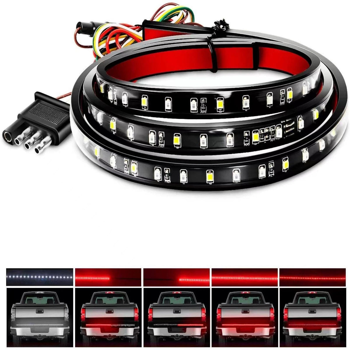 1Pcs LED Strip Tailgate Light Bar for Chevy Car Truck (60")
