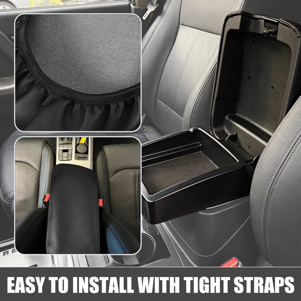 Center Console Armrest Cover Trim for Kia Optima (2016–2020) Black