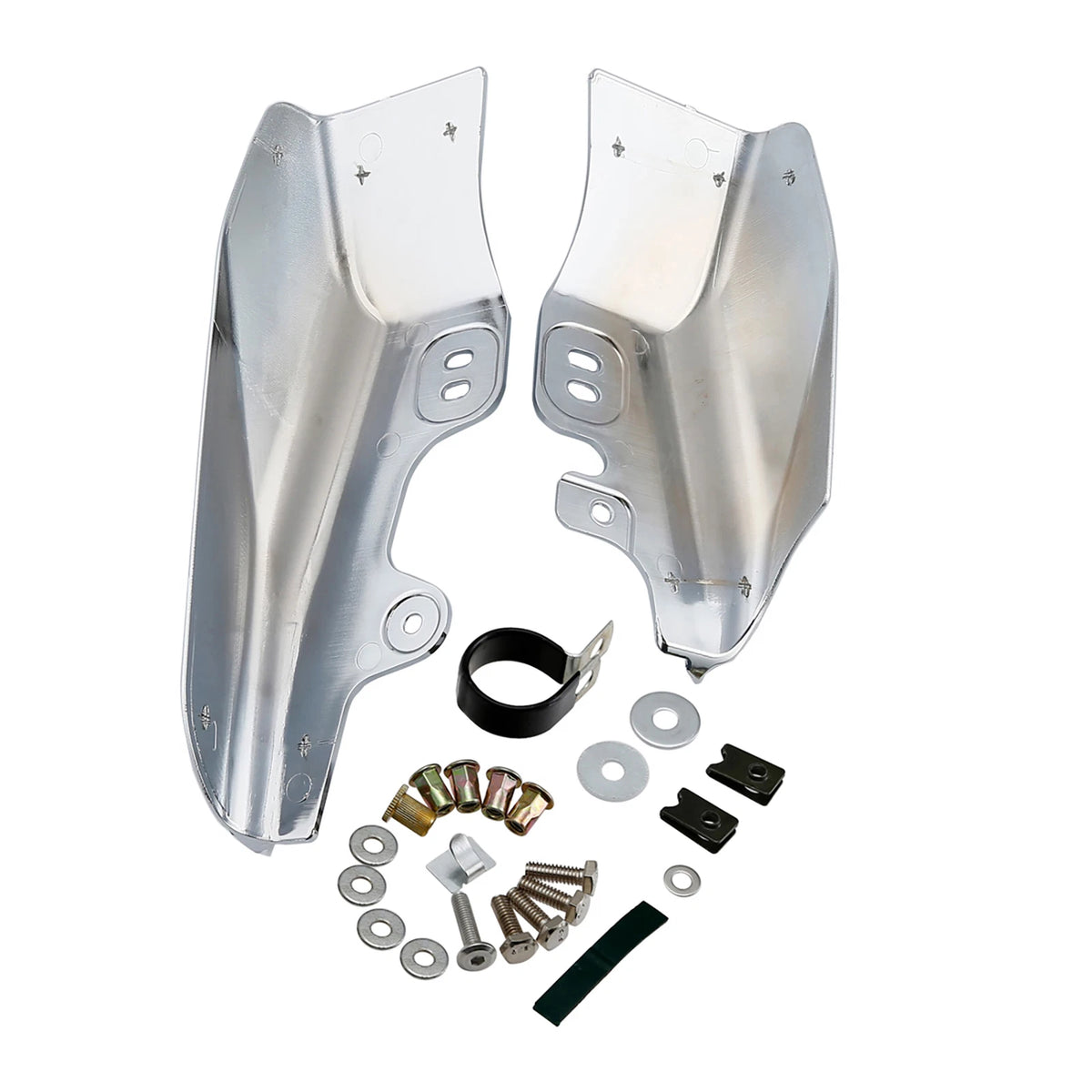 Mid-Frame Air Deflectors for Harley Touring Electra Street Glide (2001–2008)