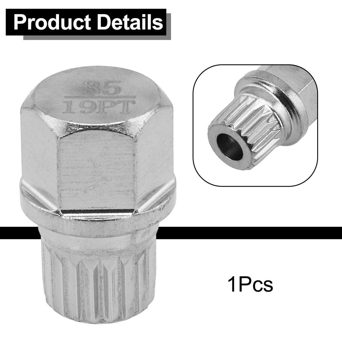 Lug Nut Removal Key for BMW (Wheel Lock Security)