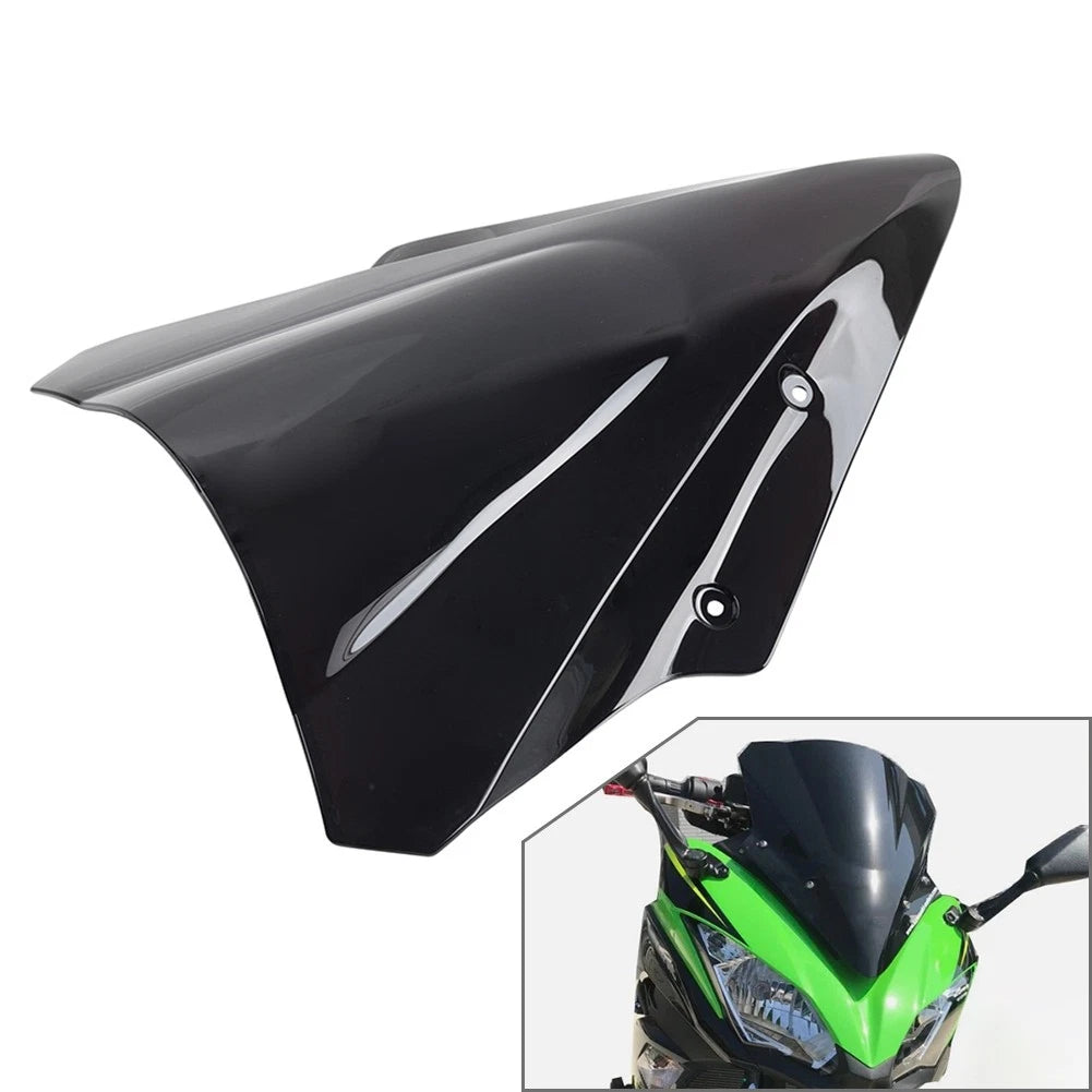 Front Windscreen Shield Deflector for Kawasaki ER6F Ninja 650R (2017–2019)