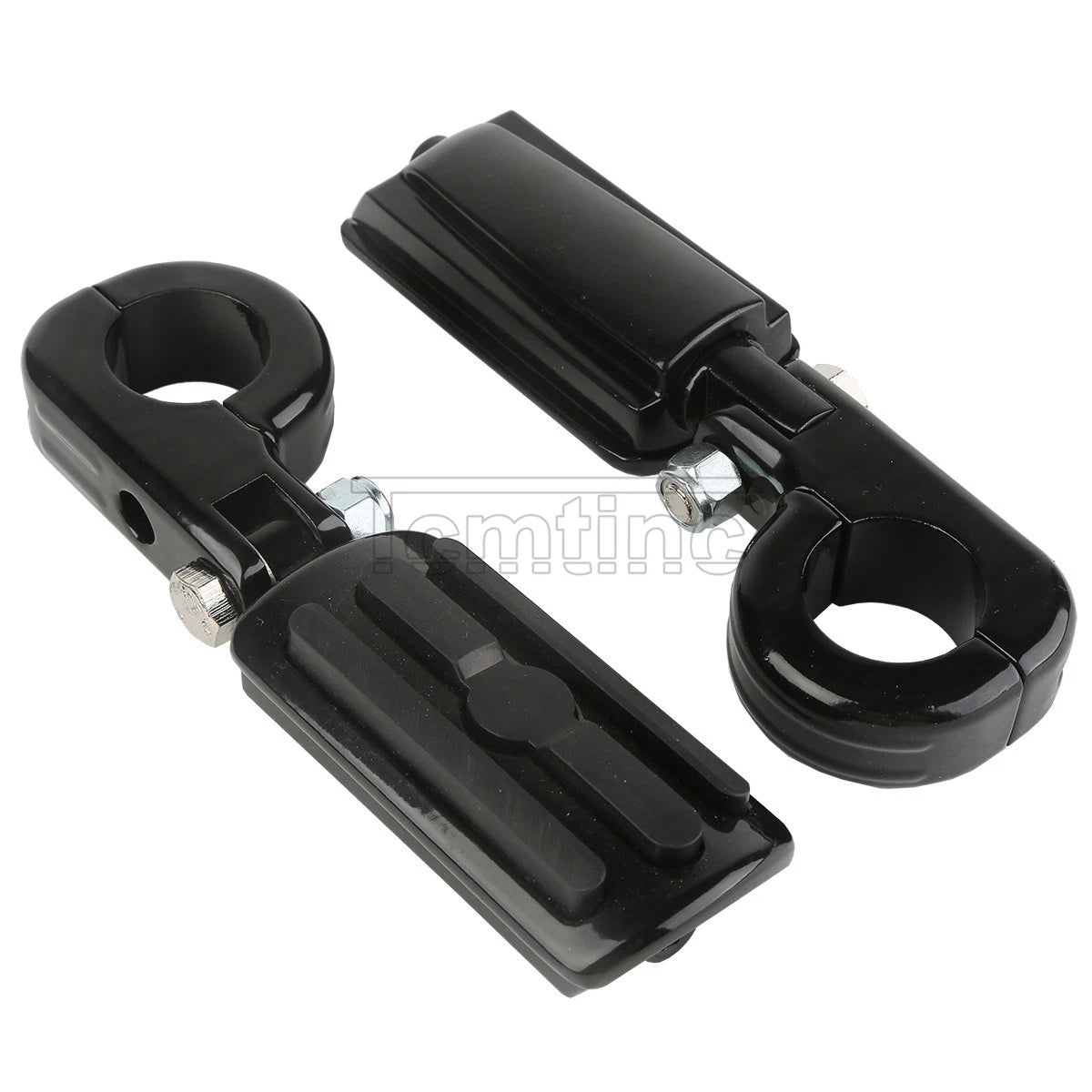 1 1/4" Engine Guards Foot Pegs Mounting Clamps for Harley (Year Range)